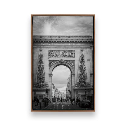 [Color:Walnut], Picture of art in a Walnut frame