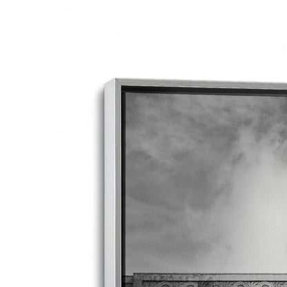 [Color:Polished Chrome], Picture of art in a Polished Chrome frame at an angle