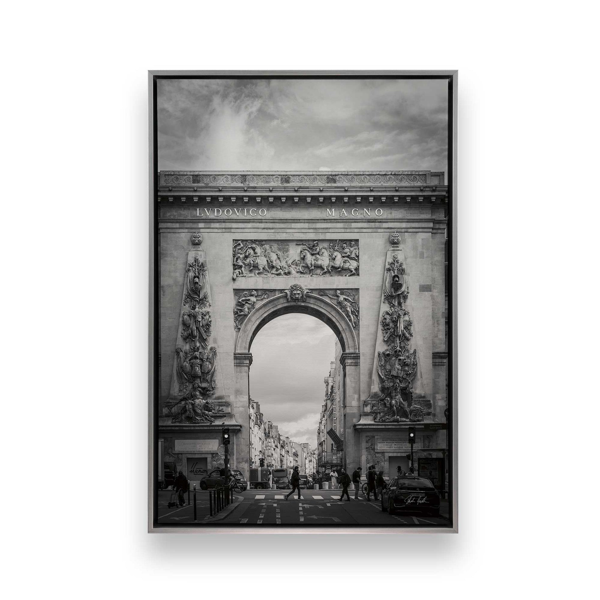 [Color:Polished Chrome], Picture of art in a Polished Chrome frame