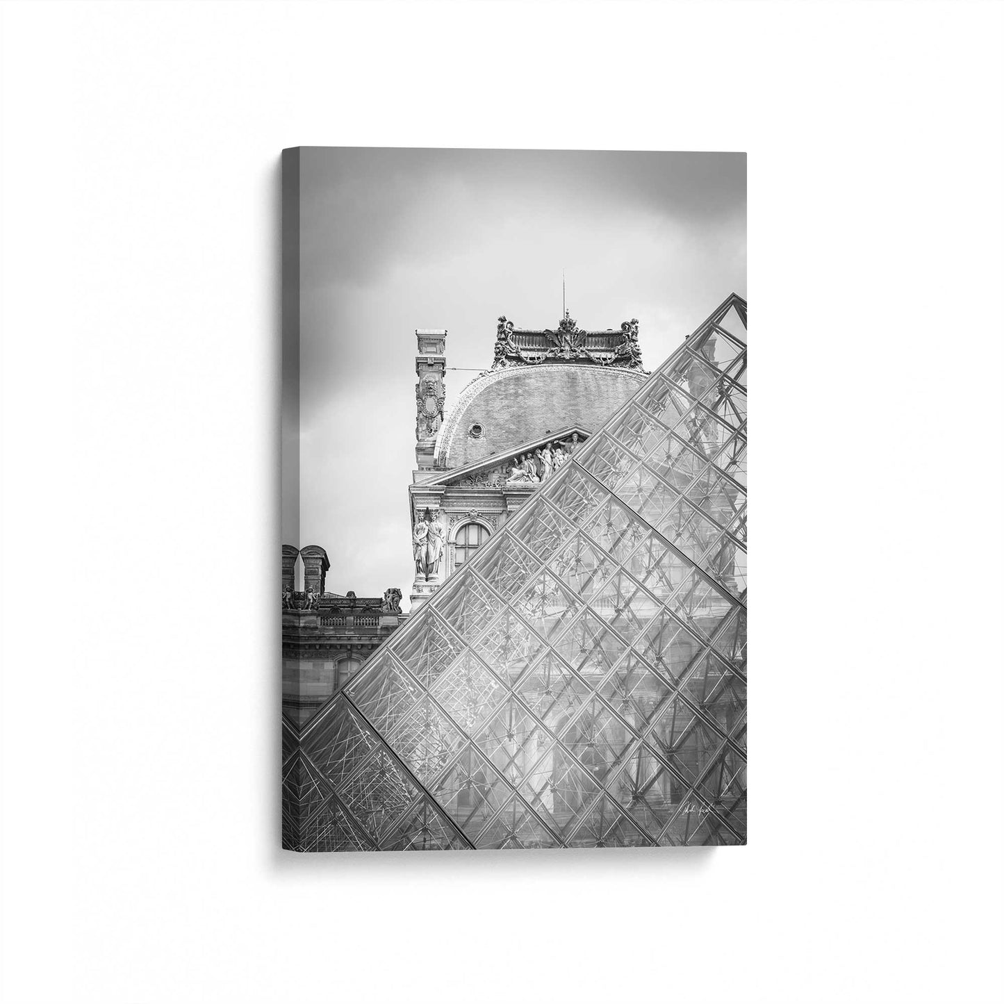 [Color:Stretched Canvas], Picture of art at an angle