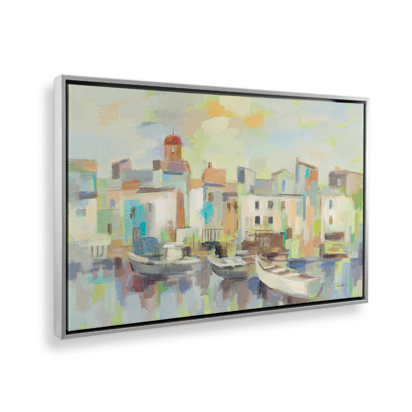 [Color:Polished Chrome], Picture of the corner of the art
