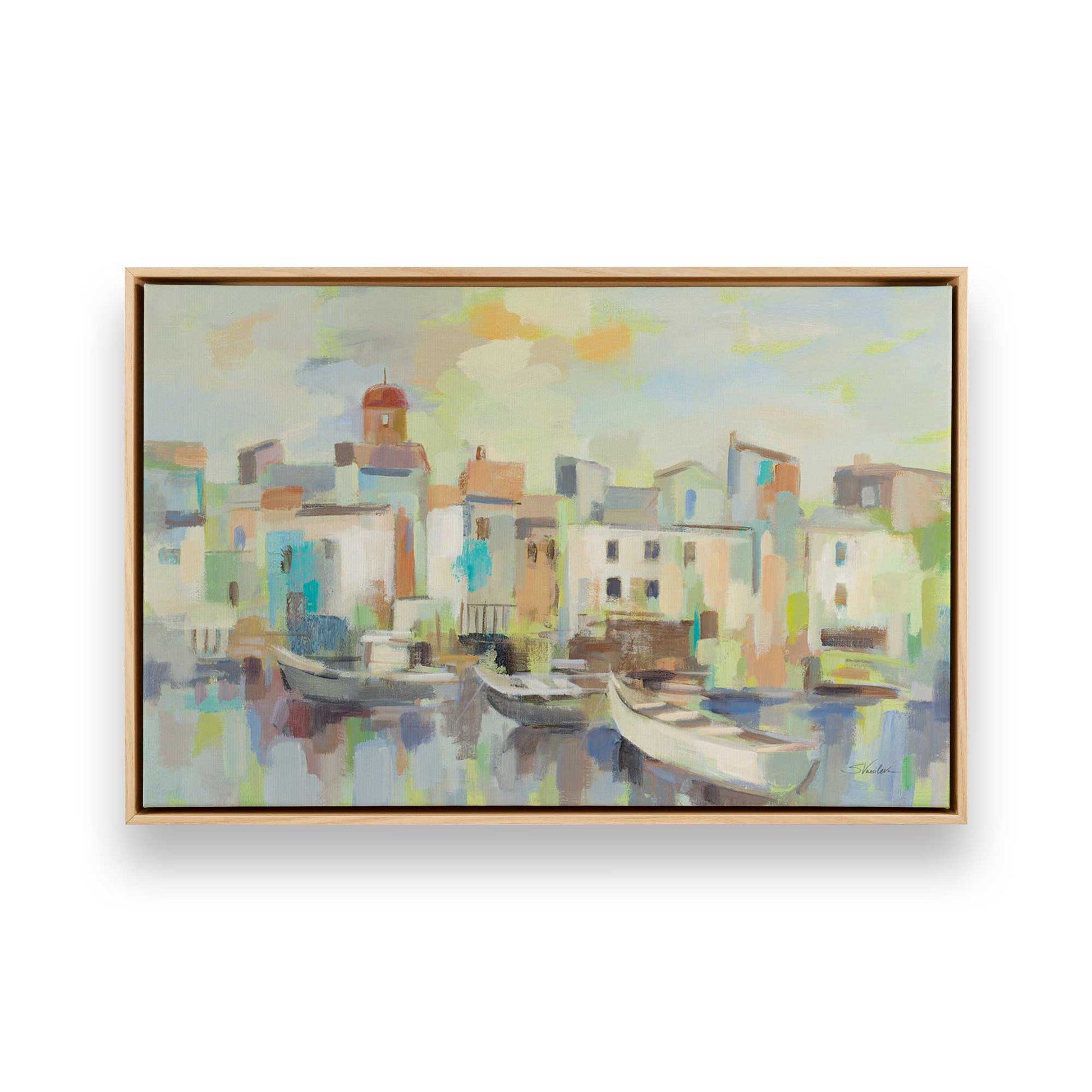 [Color:American Maple], Picture of art in a American Maple frame