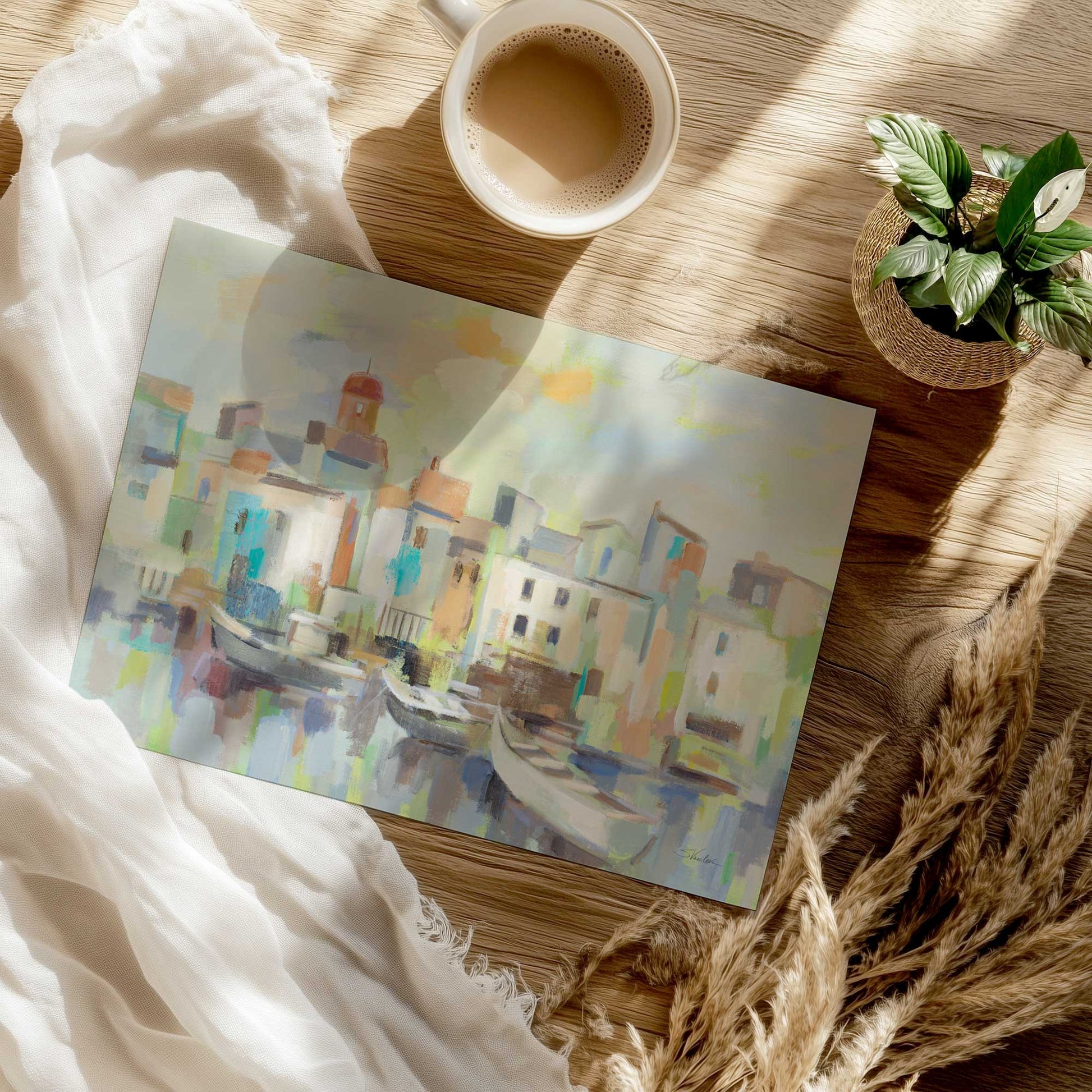 [Color:Rolled Print], Picture of close up of art