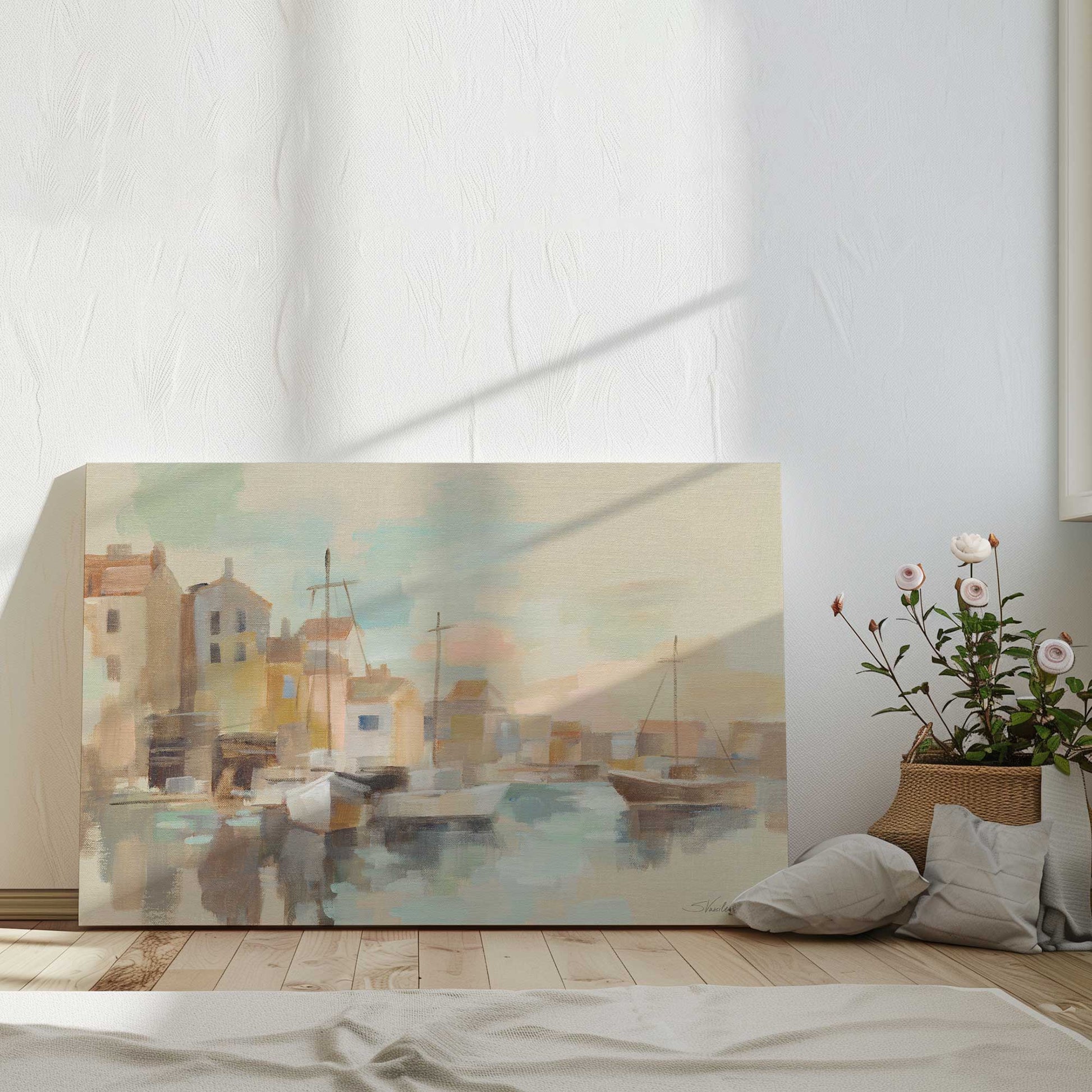 Picture of art in a room