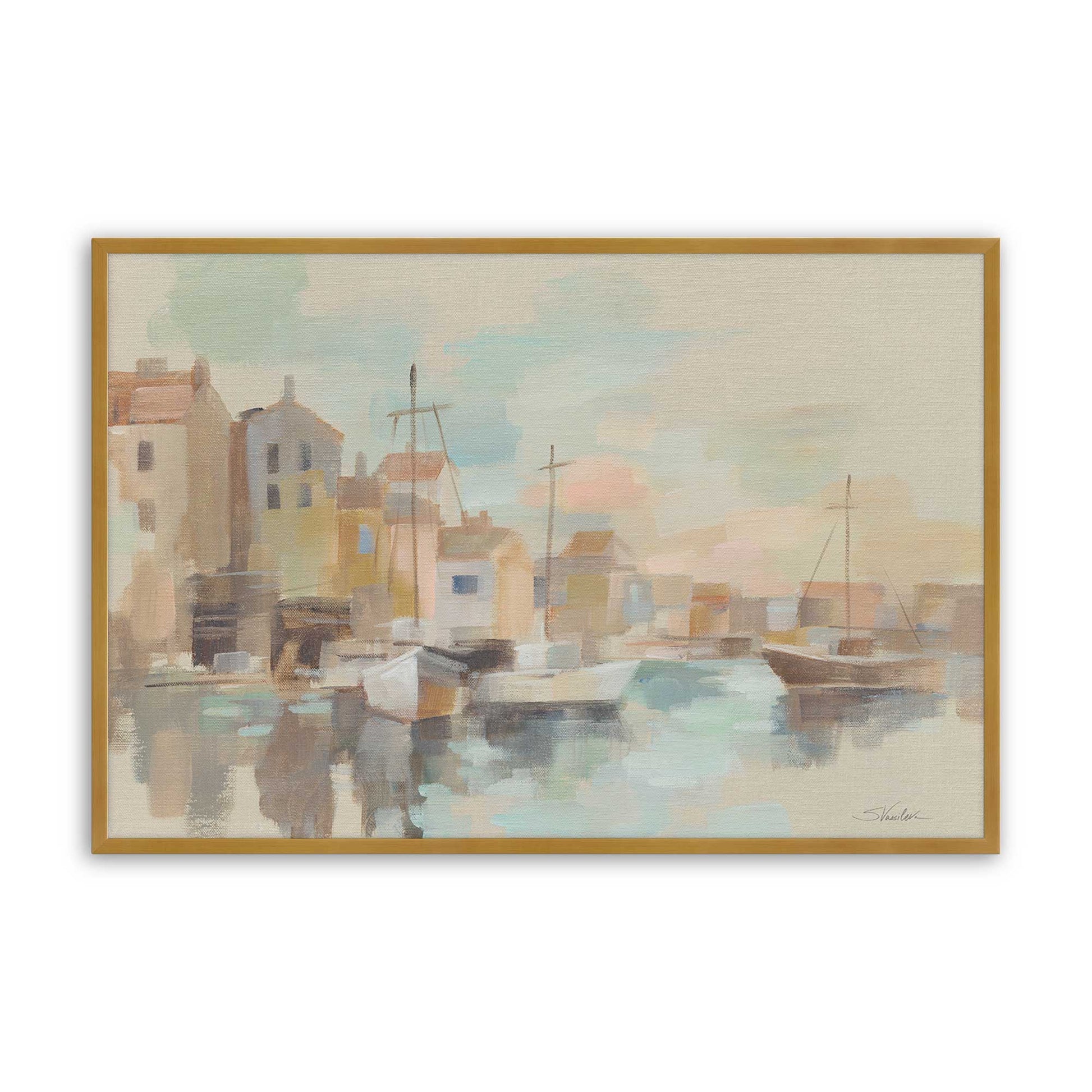 [Color:Polished Gold], Picture of art in a Polished Gold frame