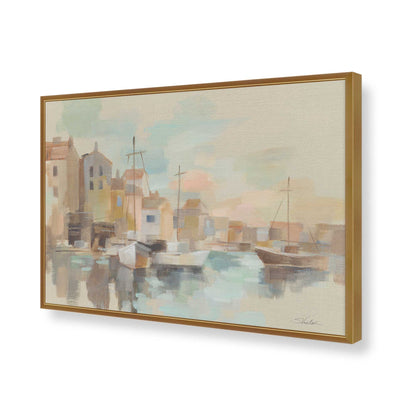 [Color:Polished Gold], Picture of art in a Polished Gold frame of the corner