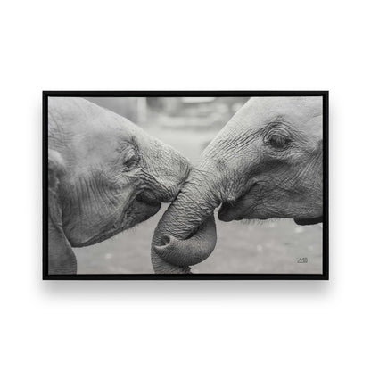 [Color:Satin Black], Picture of art in a Satin Black frame