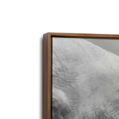 [Color:Walnut], Picture of art in a Walnut frame at an angle