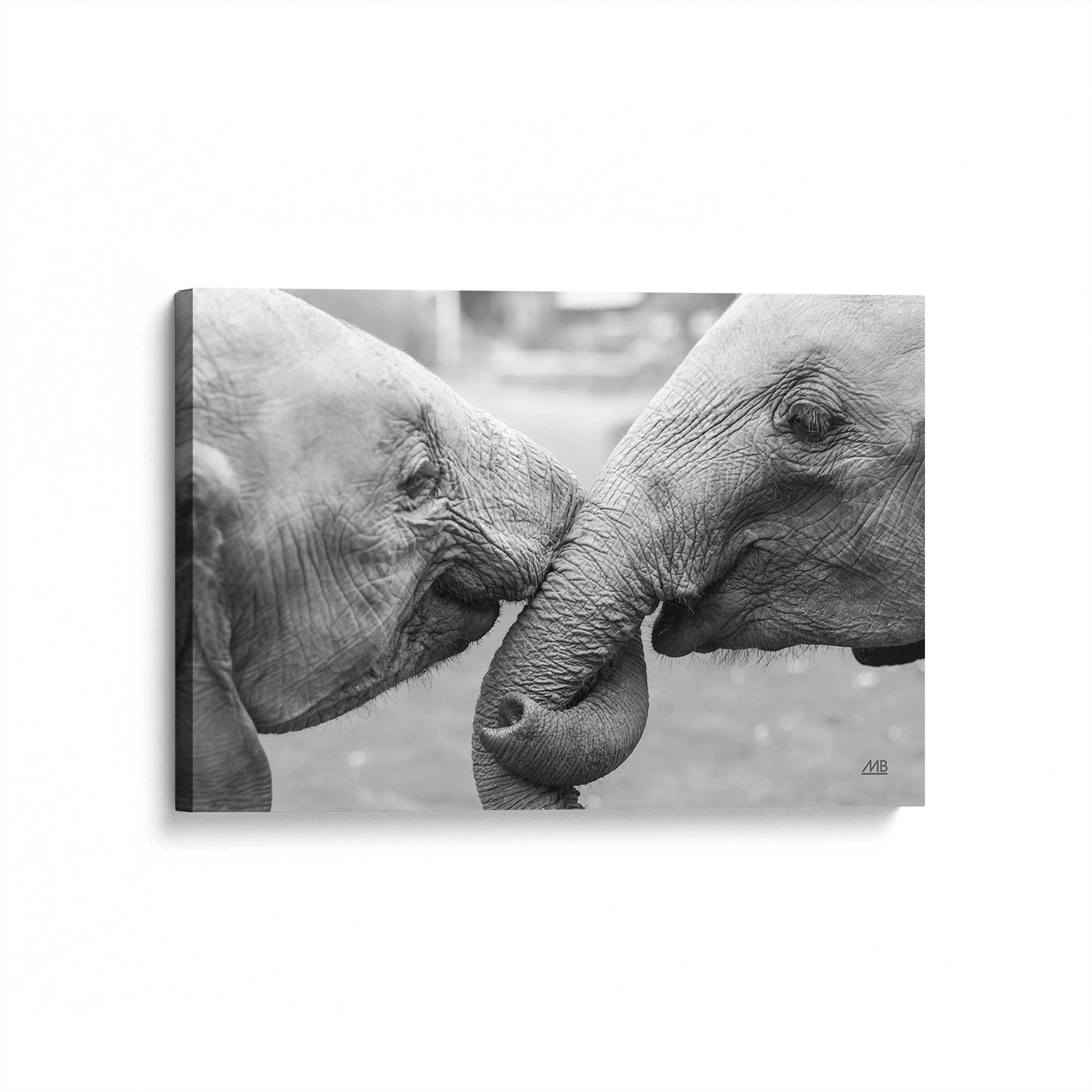 [Color:Stretched Canvas], Picture of art at an angle