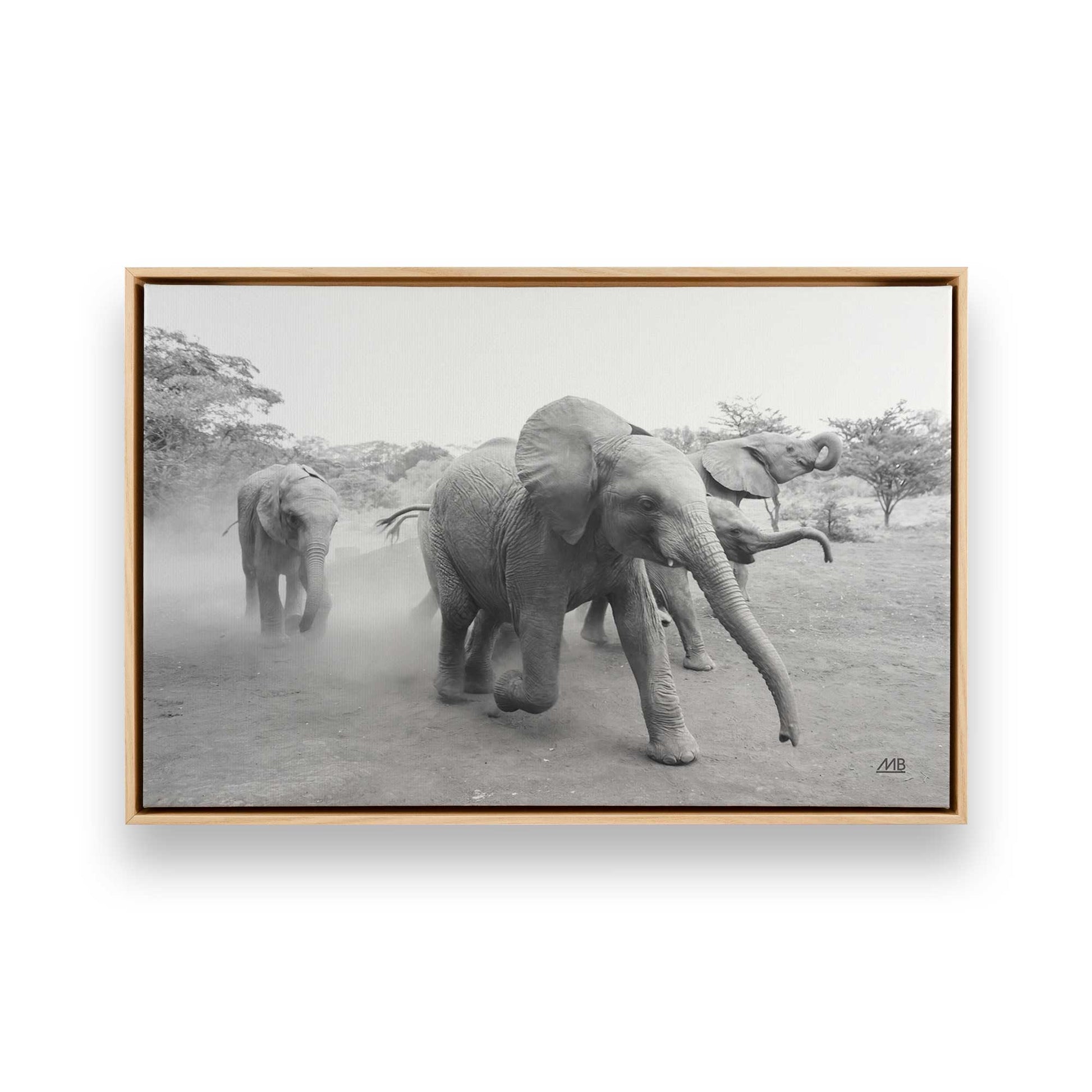 [Color:American Maple], Picture of art in a American Maple frame