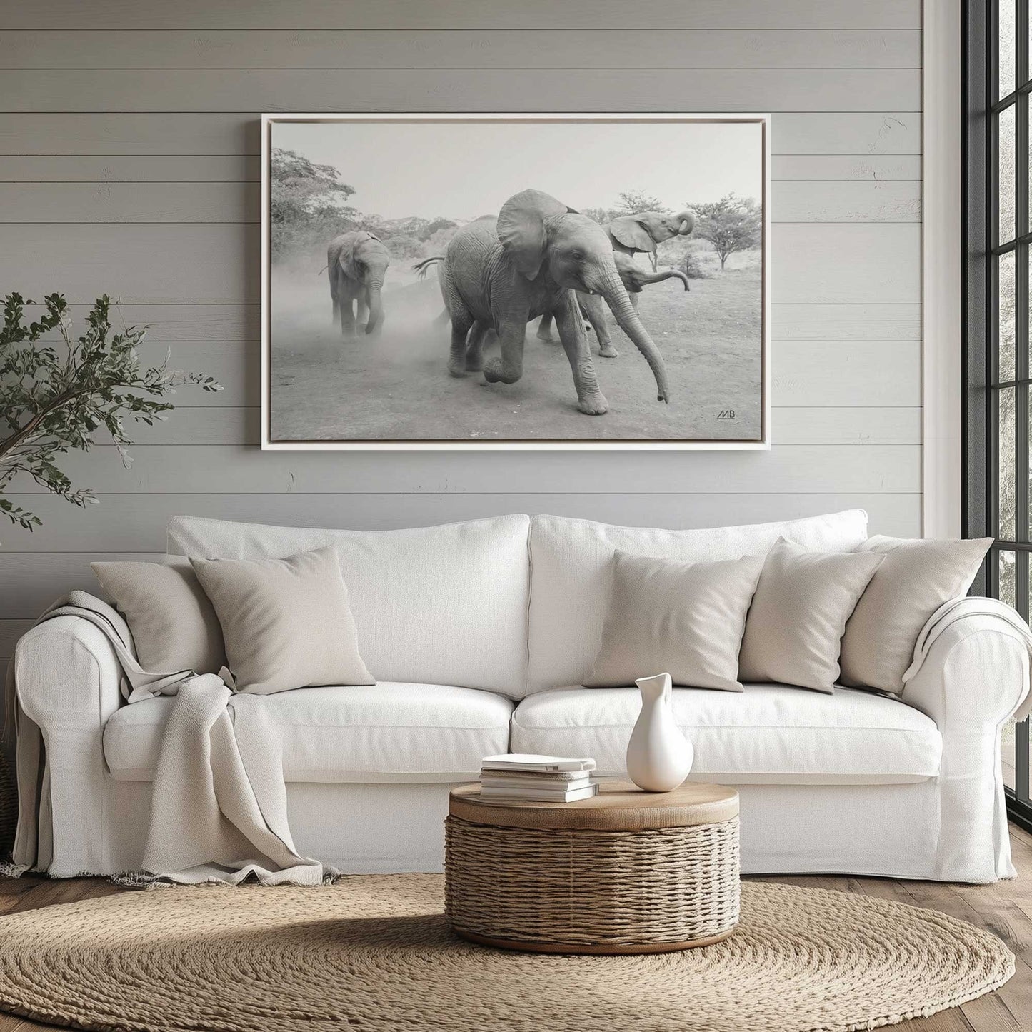 Picture of art in a room