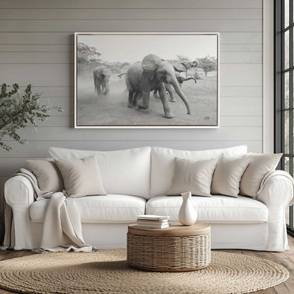 Picture of art in a room
