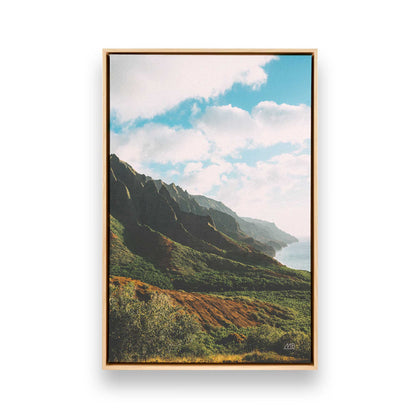 [Color:American Maple], Picture of art in a American Maple frame