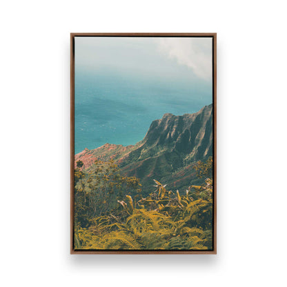 [Color:Walnut], Picture of art in a Walnut frame