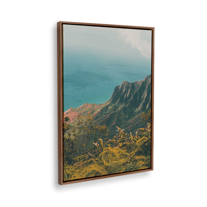 [Color:Walnut], Picture of the corner of the art