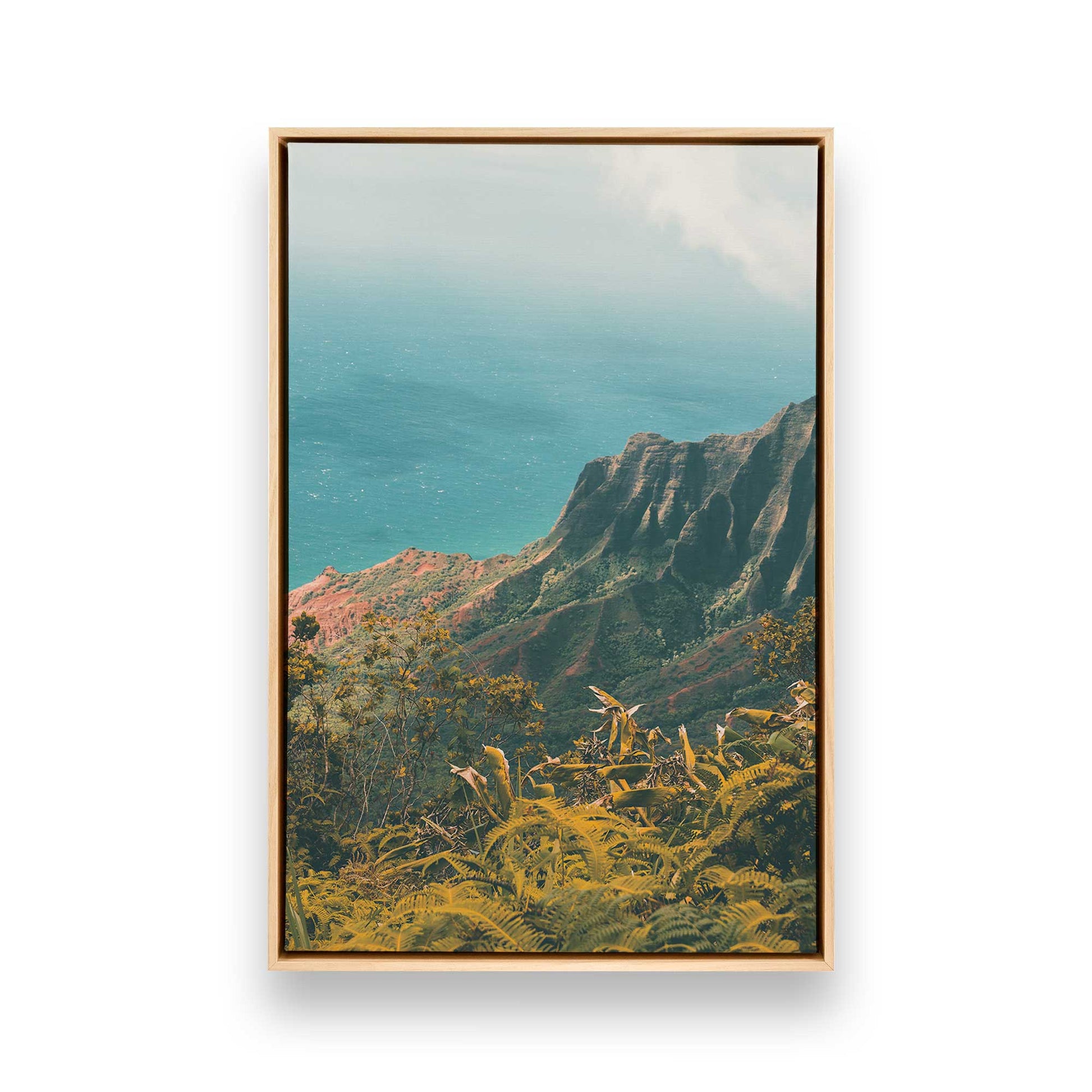[Color:American Maple], Picture of art in a American Maple frame