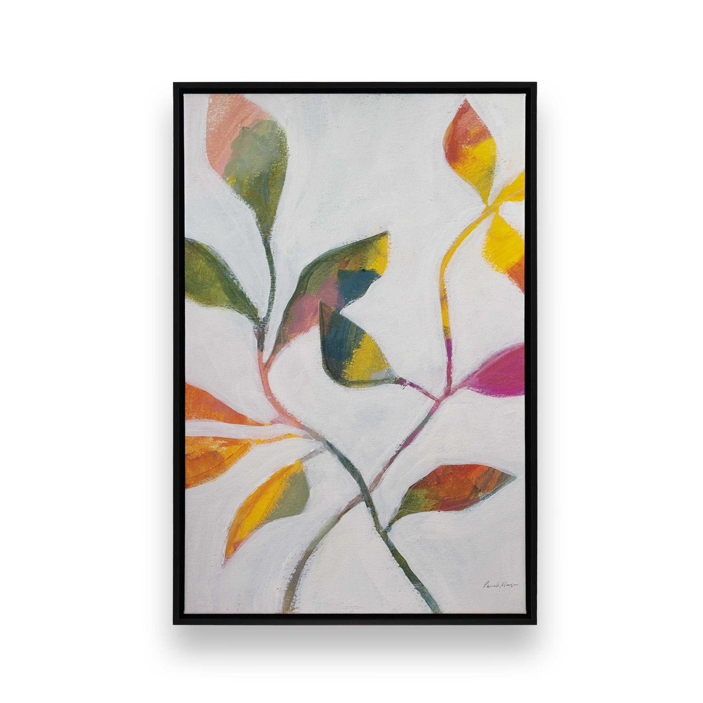 [Color:Satin Black], Picture of art in a Satin Black frame
