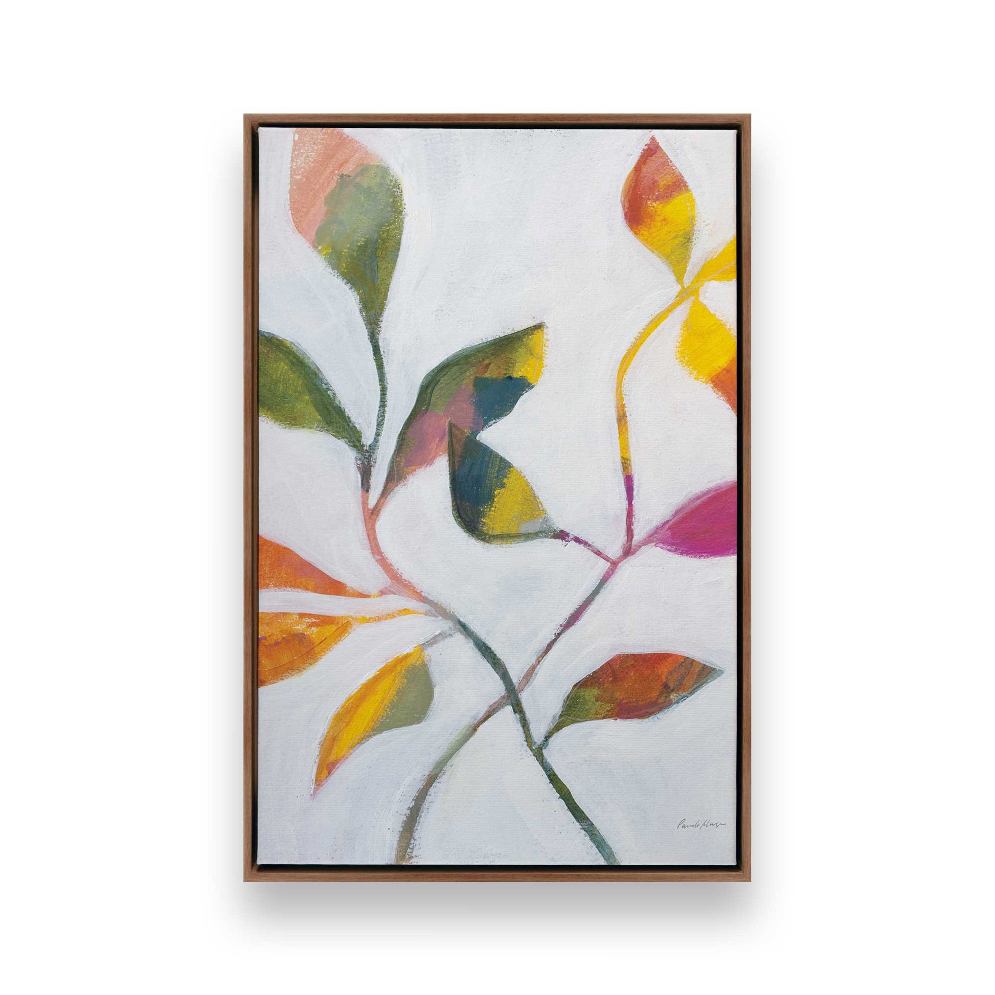 [Color:Walnut], Picture of art in a Walnut frame