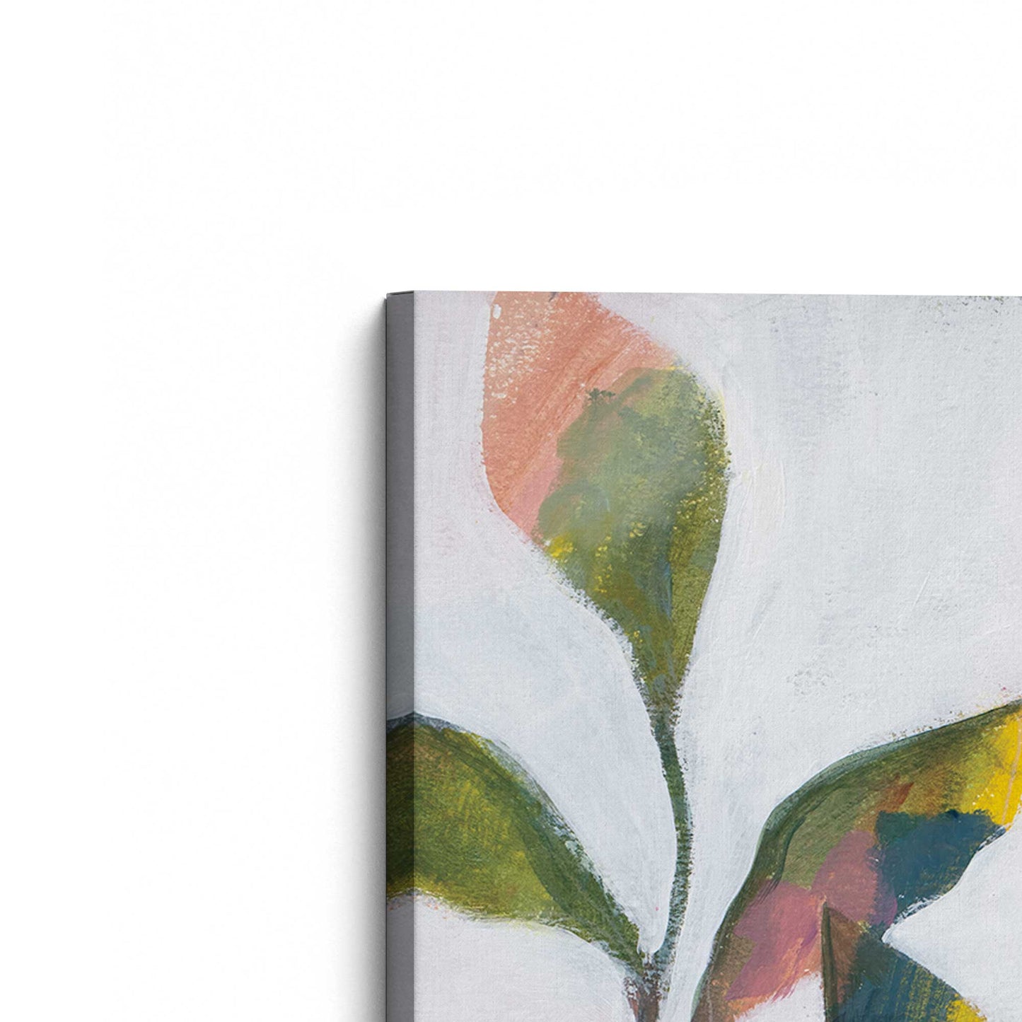 [Color:Stretched Canvas], Picture of the corner of the art