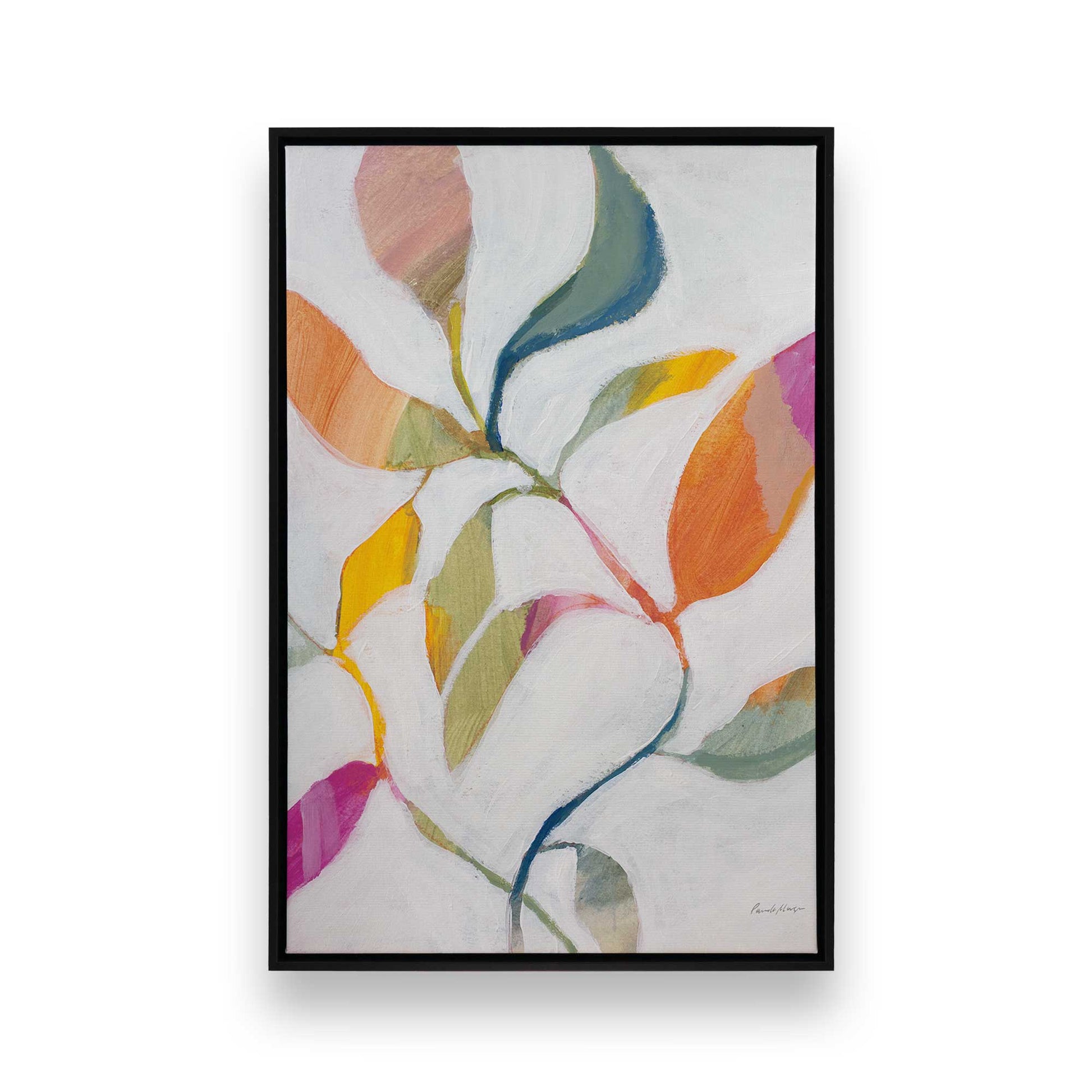 [Color:Satin Black], Picture of art in a Satin Black frame