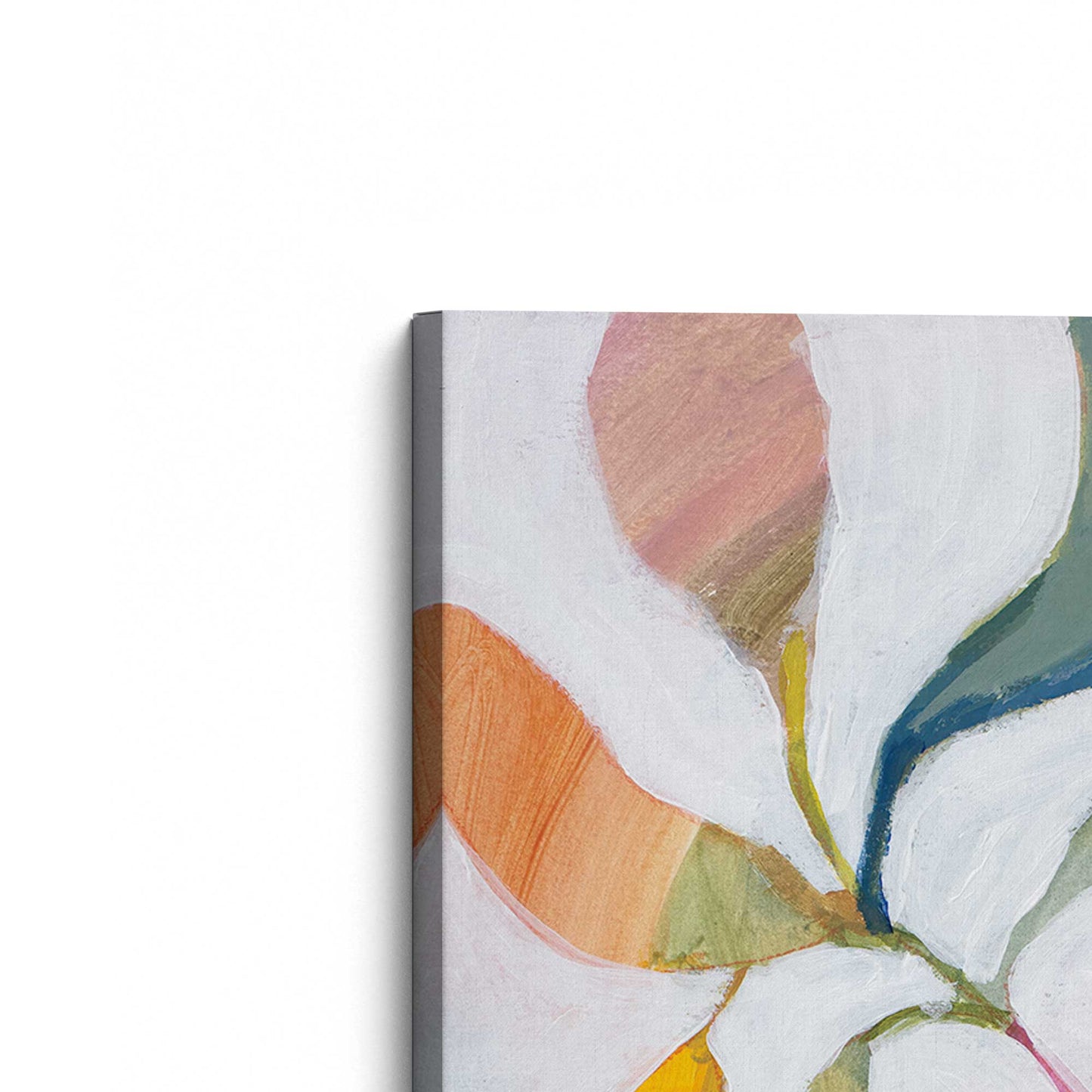 [Color:Stretched Canvas], Picture of the corner of the art