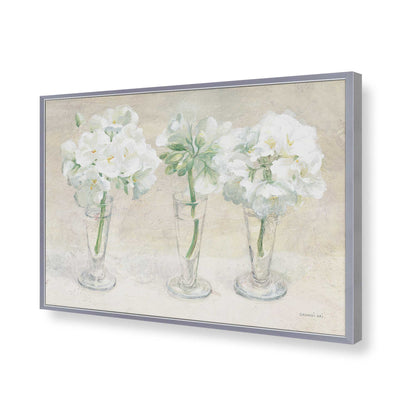 [Color:Polished Chrome], Picture of art in a Polished Chrome frame of the corner