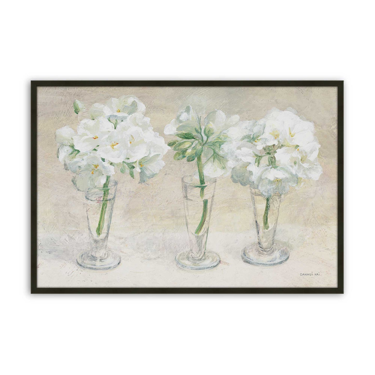 [Color:Satin Black], Picture of art in a Satin Black frame