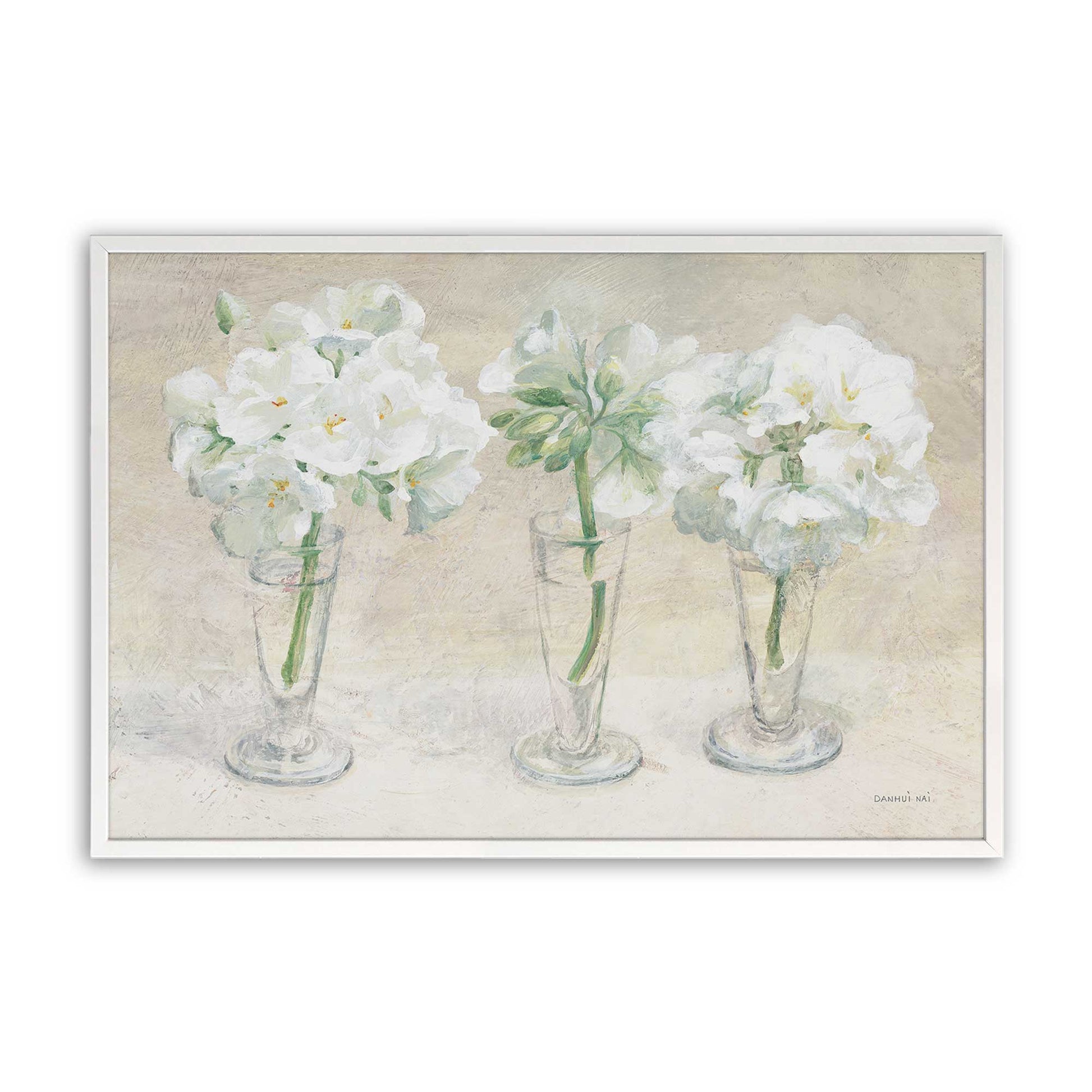 [Color:Opaque White], Picture of art in a Opaque White frame