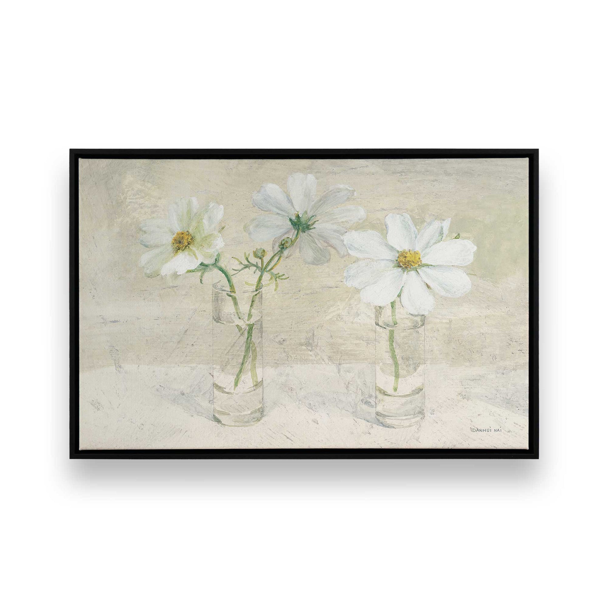 [Color:Satin Black], Picture of art in a Satin Black frame