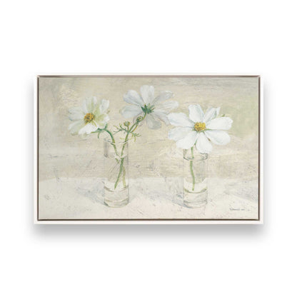 [Color:Opaque White], Picture of art in a White frame