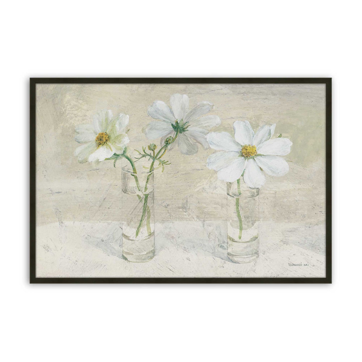 [Color:Satin Black], Picture of art in a Satin Black frame