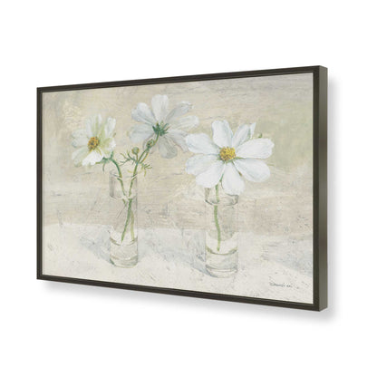 [Color:Satin Black], Picture of art in a Satin Black frame of the corner