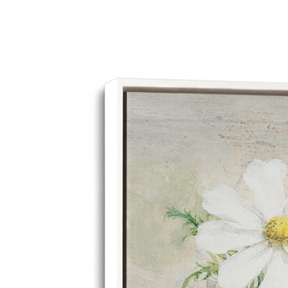 [Color:Opaque White], Picture of art in a White frame at an angle