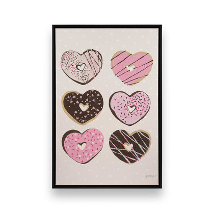 [Color:Satin Black], Picture of art in a Satin Black frame