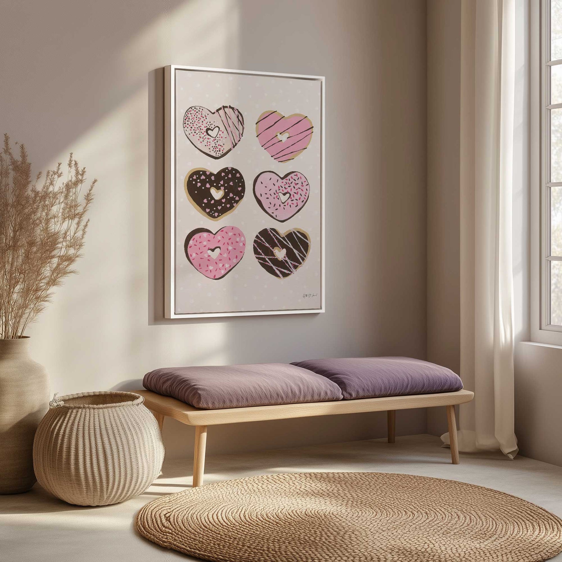 Picture of art in a room