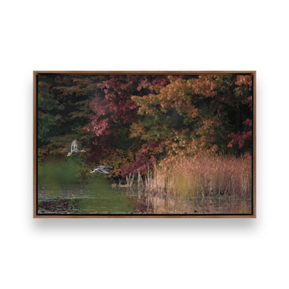 [Color:Walnut], Picture of art in a Walnut frame