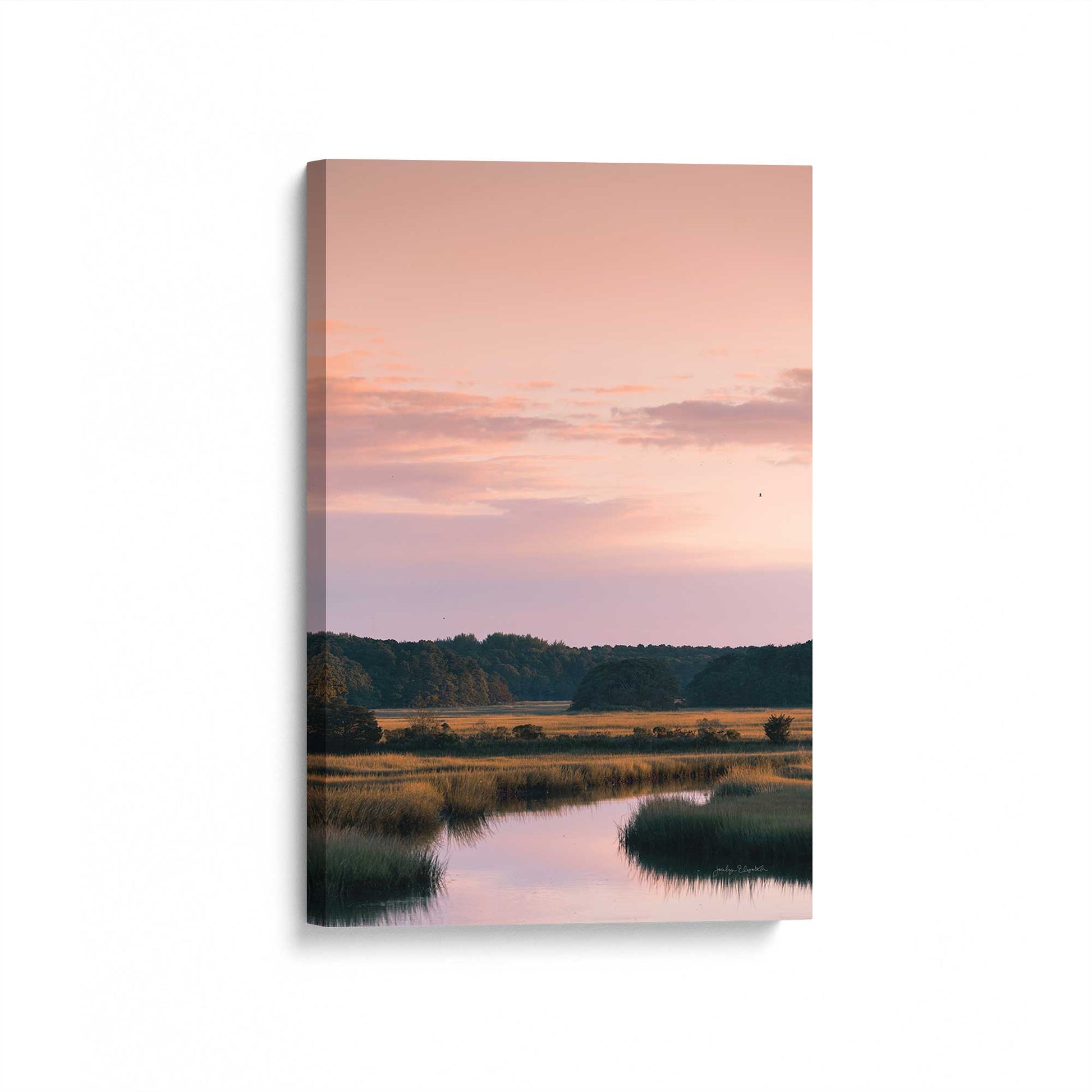 [Color:Stretched Canvas], Picture of art at an angle