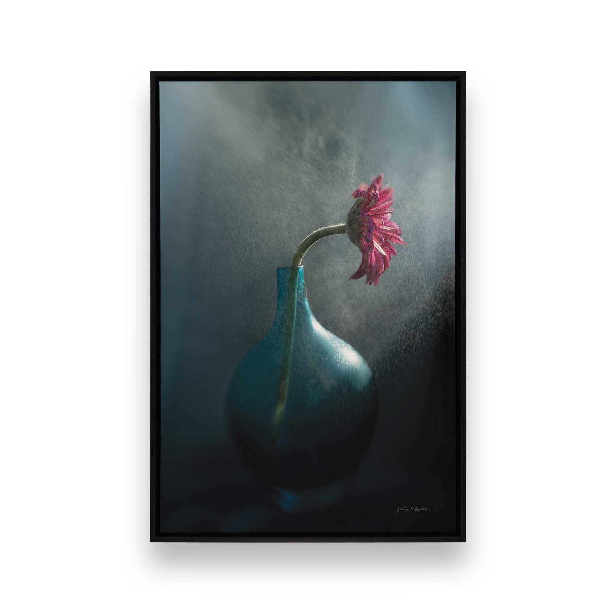 [Color:Satin Black], Picture of art in a Satin Black frame