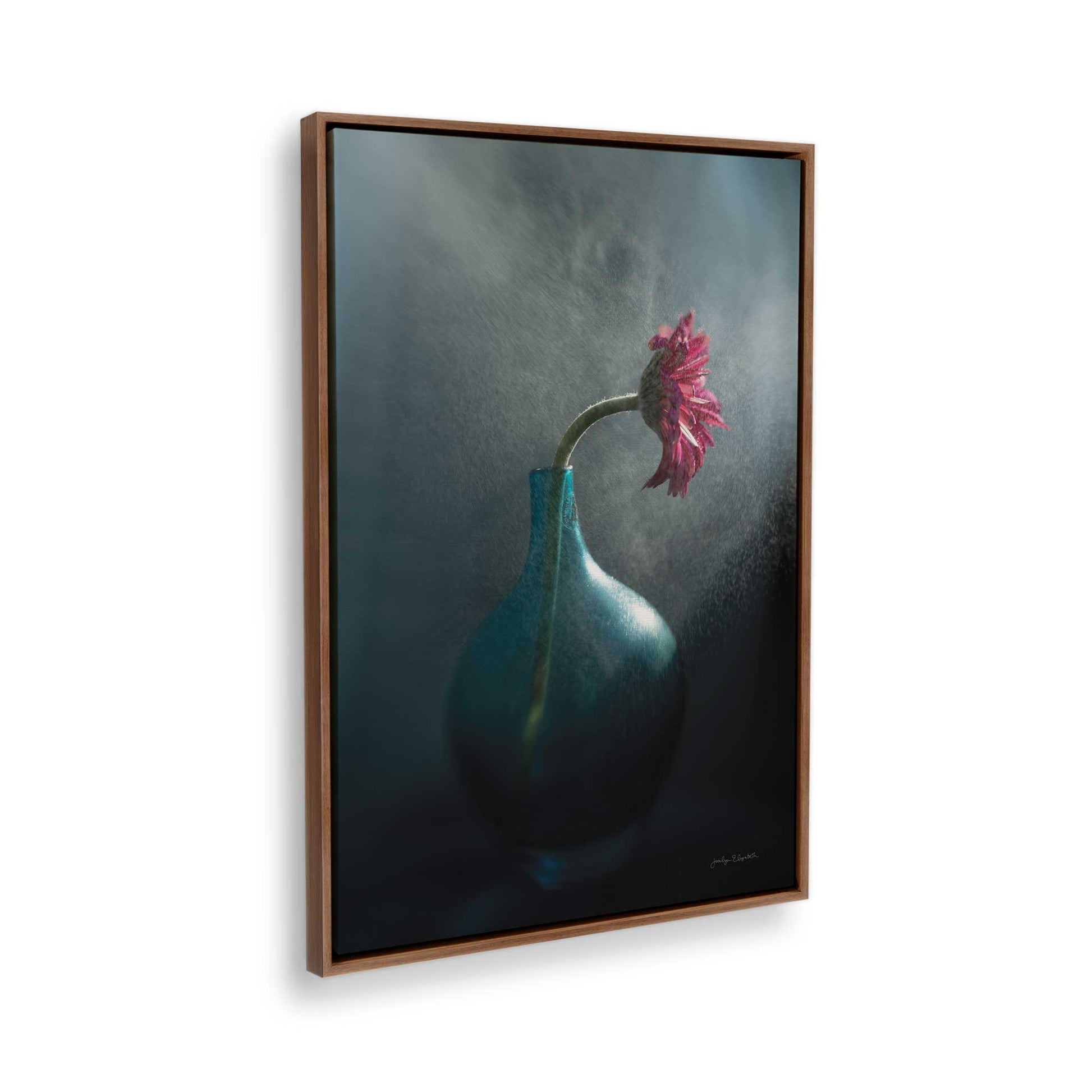 [Color:Walnut], Picture of the corner of the art