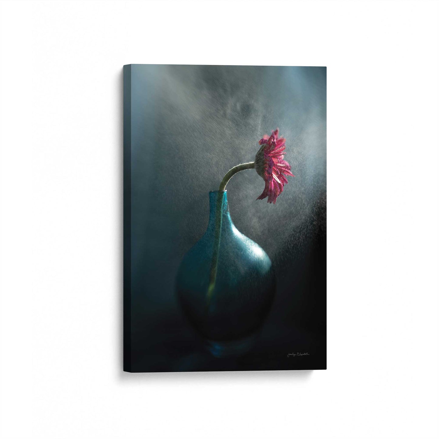 [Color:Stretched Canvas], Picture of art at an angle