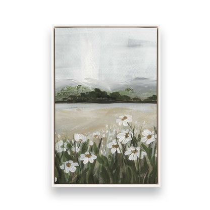 [Color:Opaque White], Picture of art in a White frame