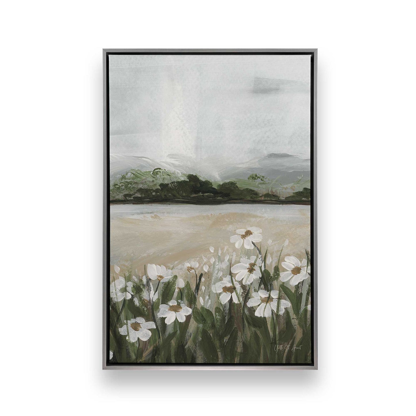 [Color:Polished Chrome], Picture of art in a Polished Chrome frame