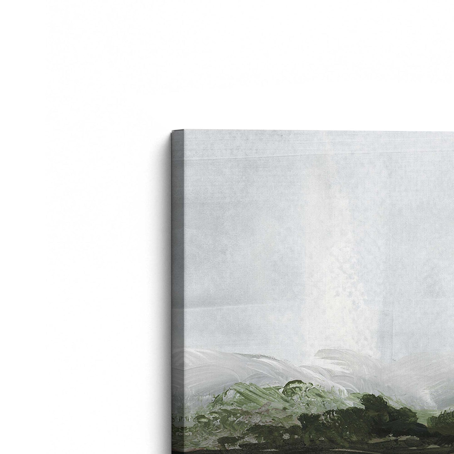 [Color:Stretched Canvas], Picture of the corner of the art