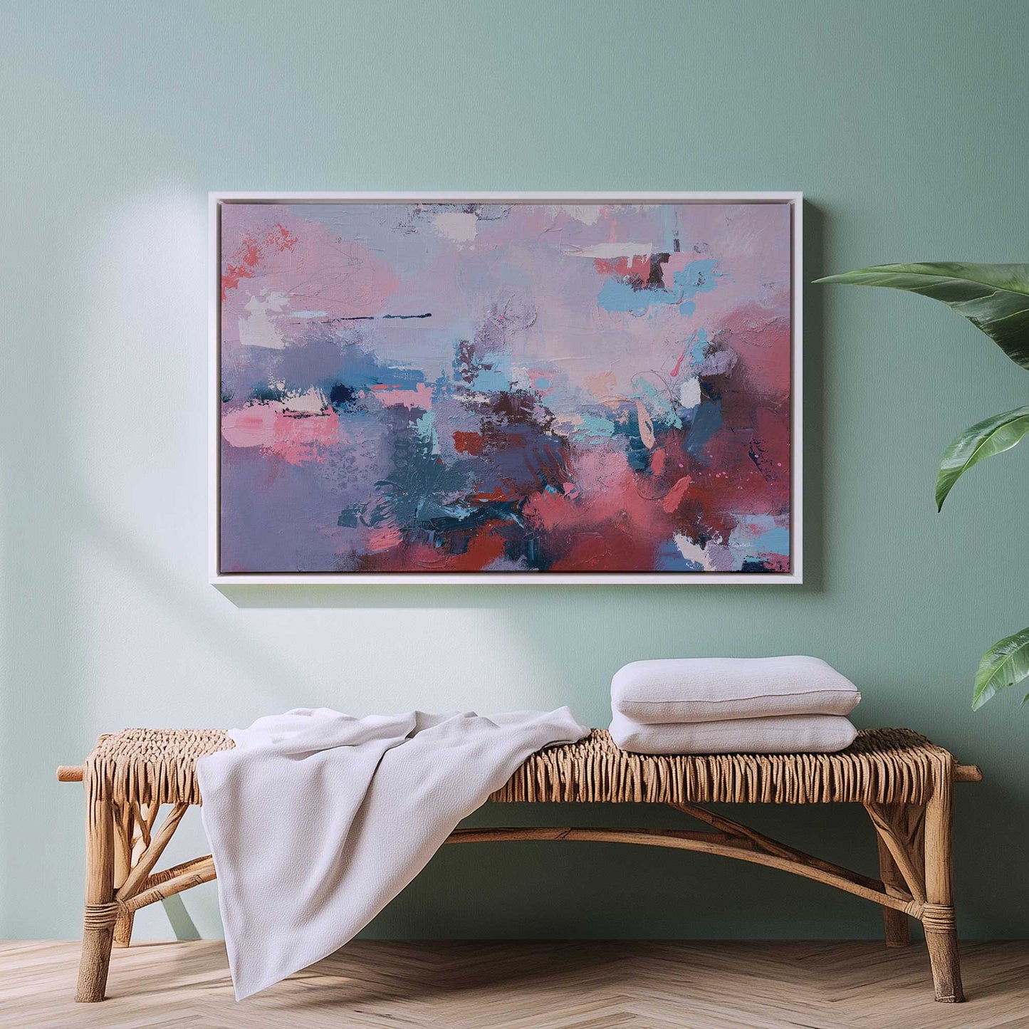 Picture of art in a room