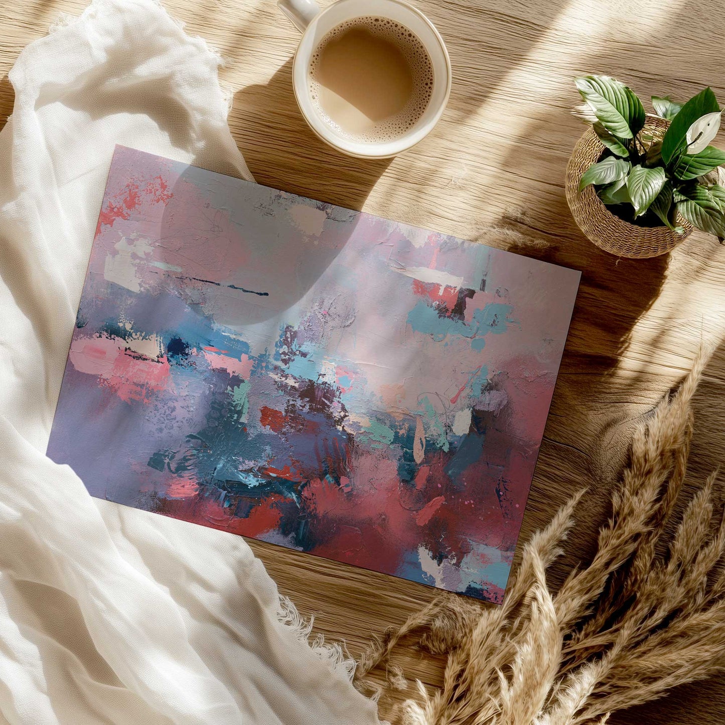[Color:Rolled Print], Picture of close up of art