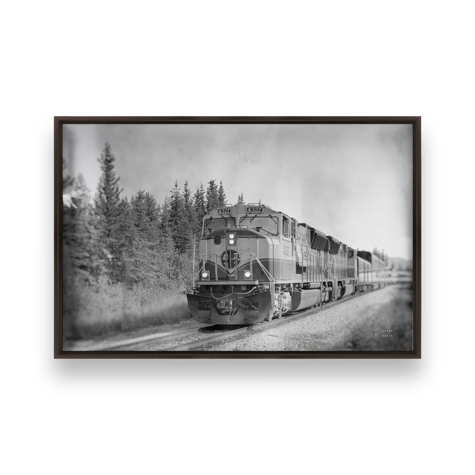 [Color:Espresso], Picture of art in a Espresso frame