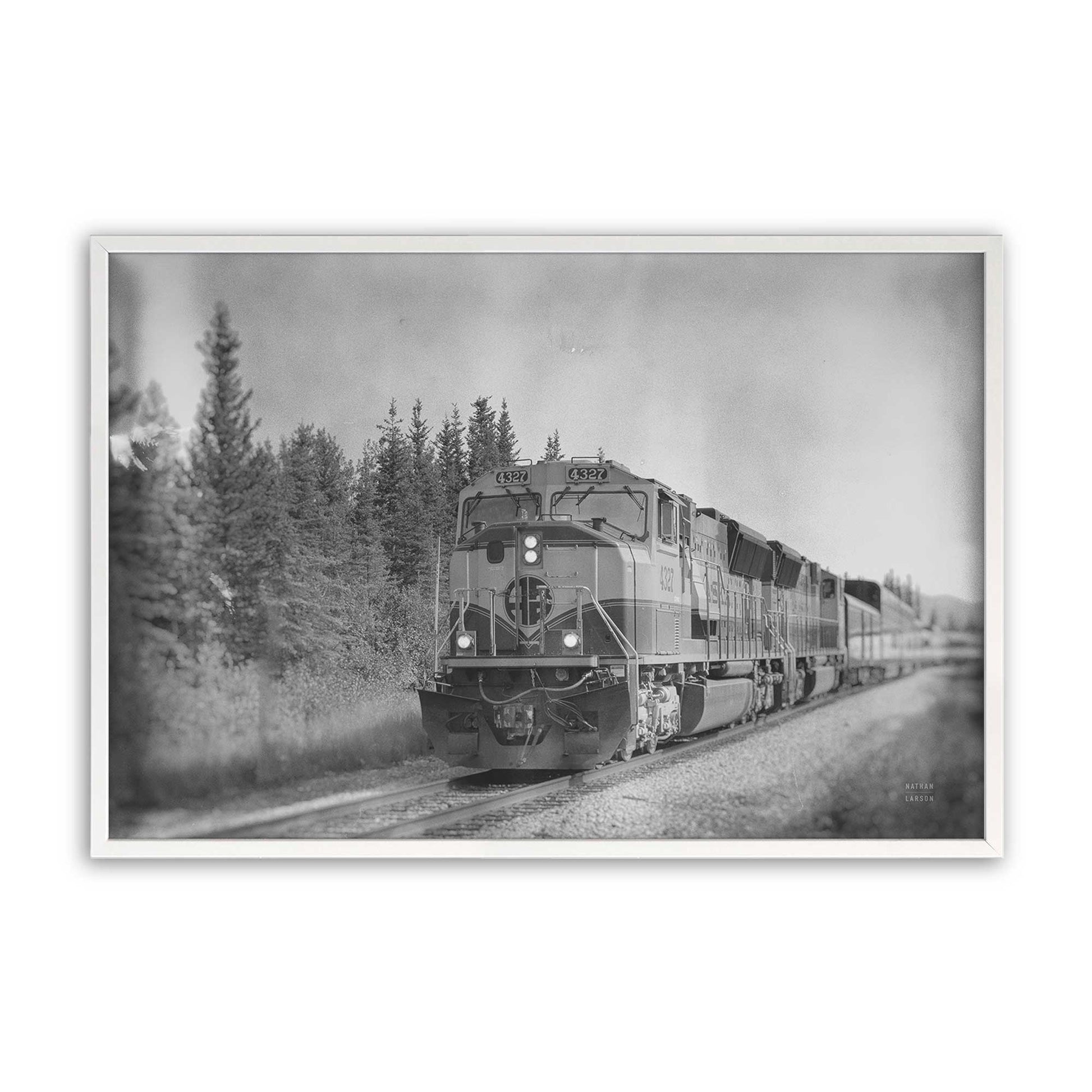 [Color:Opaque White], Picture of art in a Opaque White frame