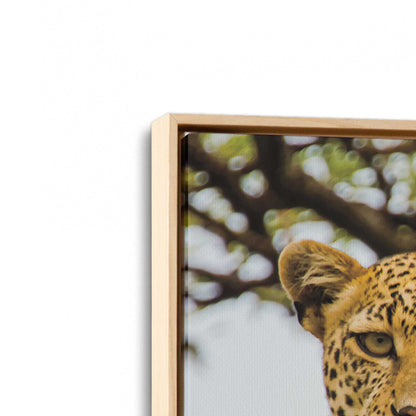 [Color:American Maple], Picture of art in a American Maple frame at an angle