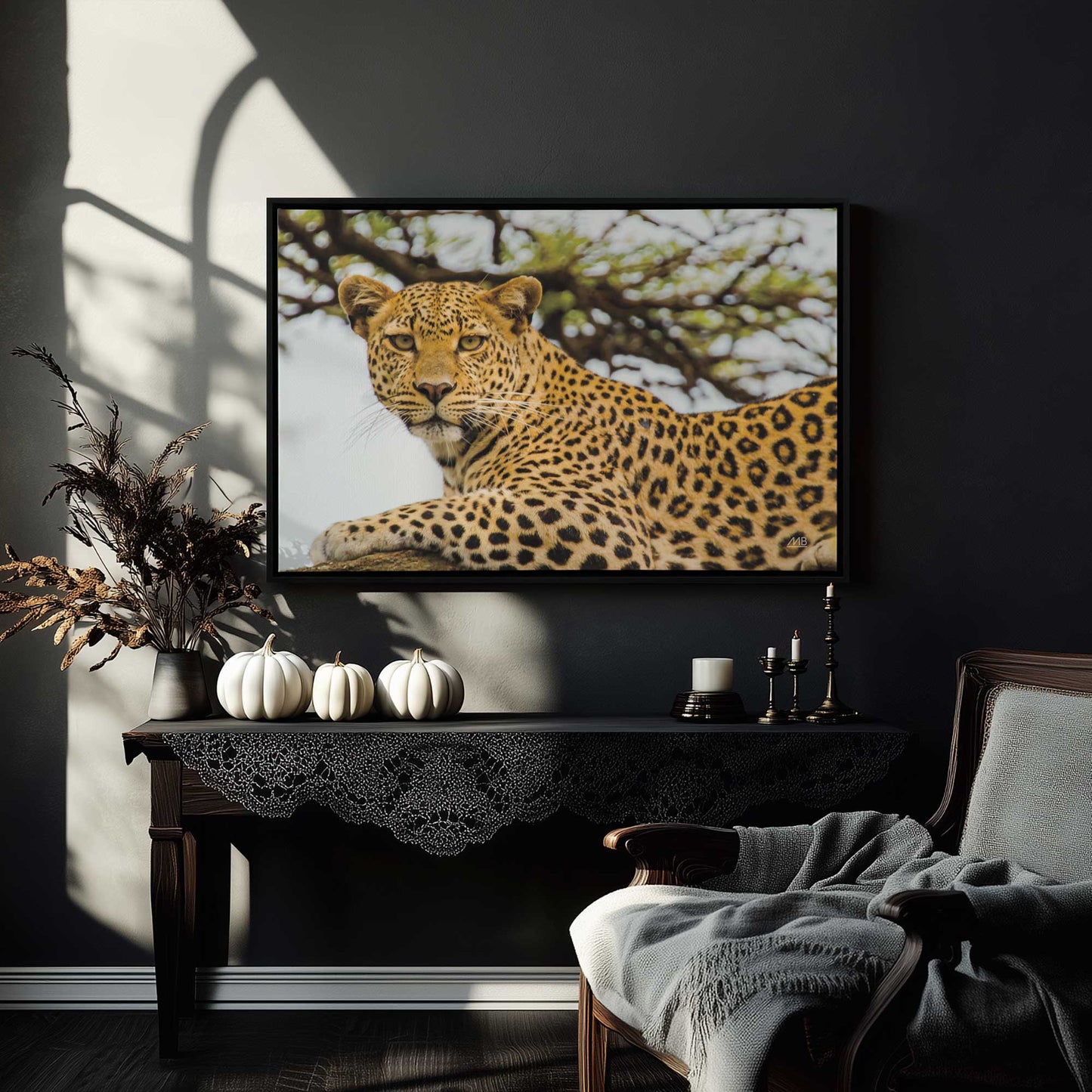 Picture of art in a room