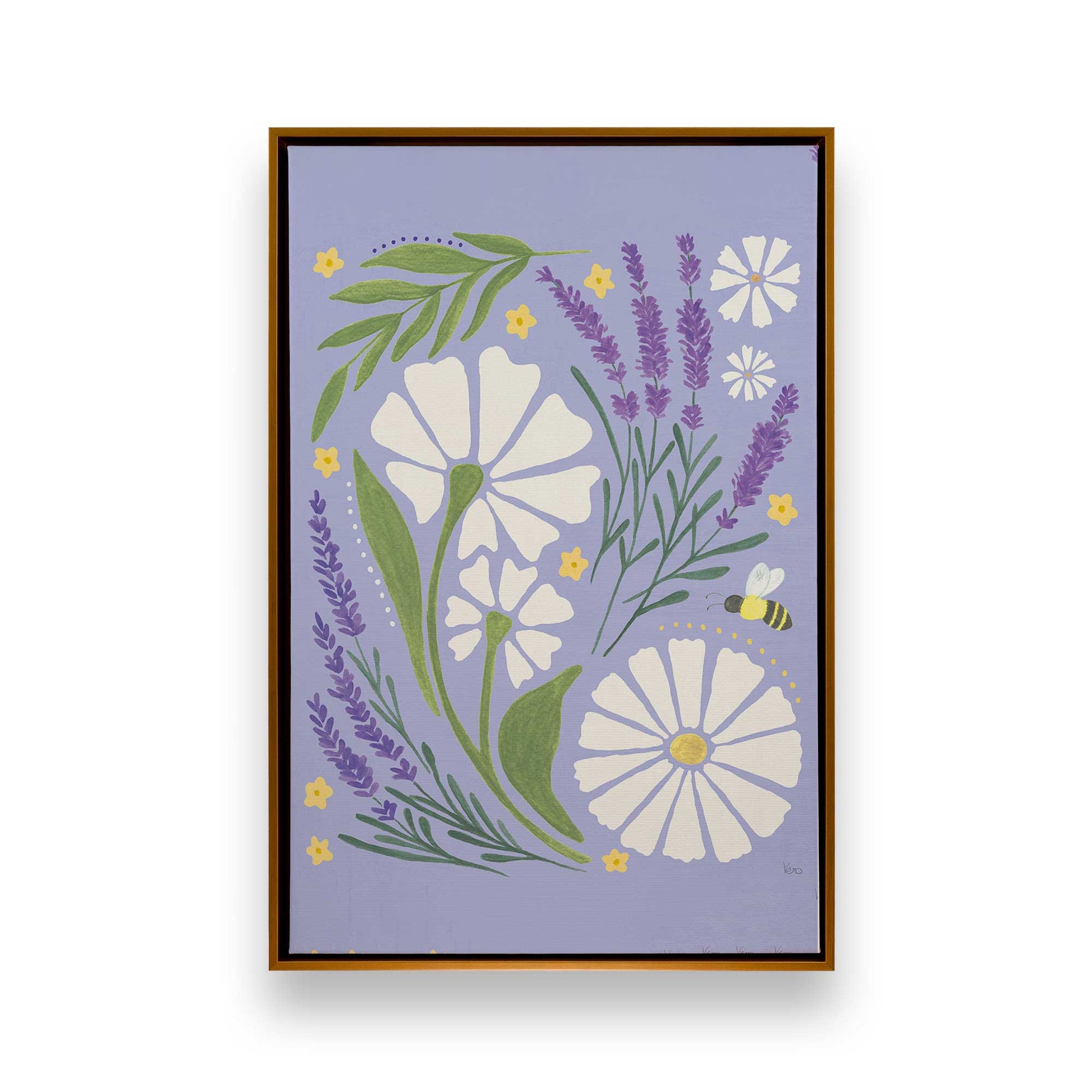 [Color:Polished Gold], Picture of art in a Polished Gold frame